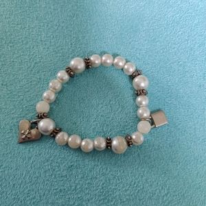 White Pearl Bracelet